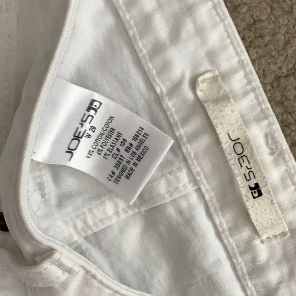 Joe’s Jeans Azami Released Hem Straight Leg White - Picture 7 of 9